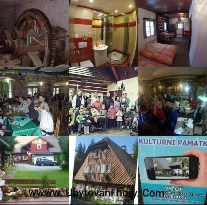 Roubenka Mlyn U Skaly Destne V Orlickych Horach Volne Terminy 5 Bytu Exterior photo